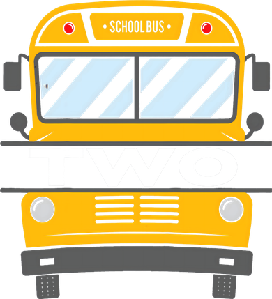 2nd Birthday School Bus theme party Doggie Tank