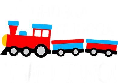 2nd Birthday Train Chugga Chugga Two Two Baby Bodysuit
