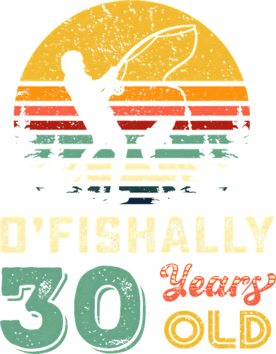 30 Years Old Fishing Gift 30th Birthday Cool Thirty Year Old Tote Bag