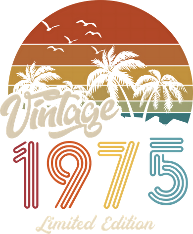 48th Birthday Vintage Limited Edition 1975 Baby Bodysuit