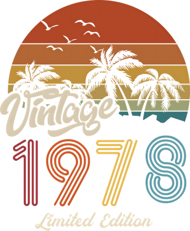45th Birthday Vintage Limited Edition 1978 Women's Dry Zone Grid Polo