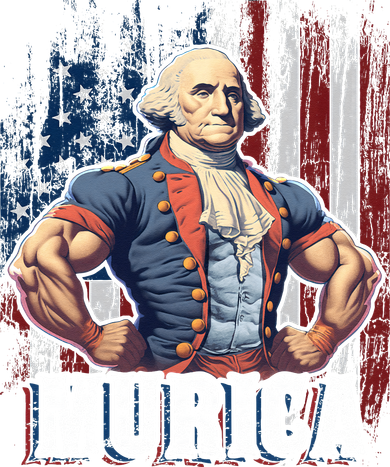 4th of July Patriotic Funny George Washington July 4th Backpack