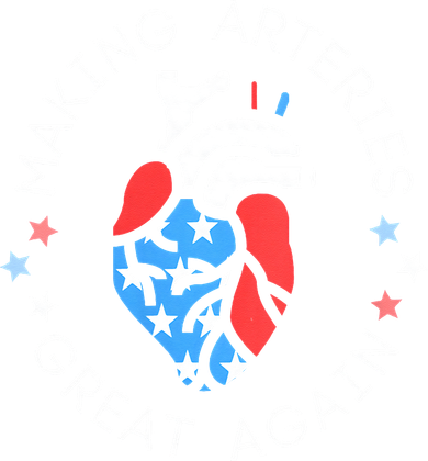 4th Of July Cardiac Nurse Making Arteries Great Again Kids Sweatshirt