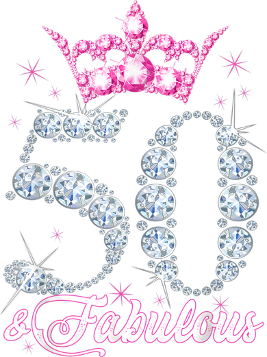 50 and Fabulous 50th Birthday Shirt For Wo Women's Hoodie