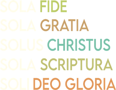 5 Five Solas Of The Reformation Theology Christian Church Gift Baby Bodysuit