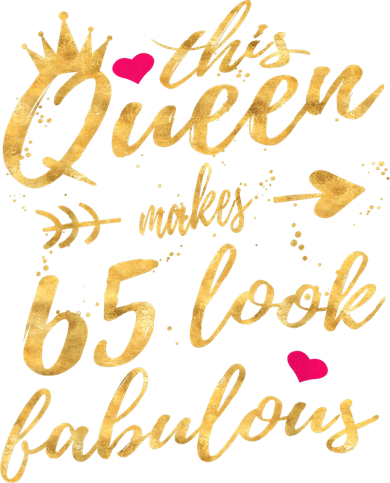 65th Birthday Party Gifts 65 Year Old Wo Queen Hat