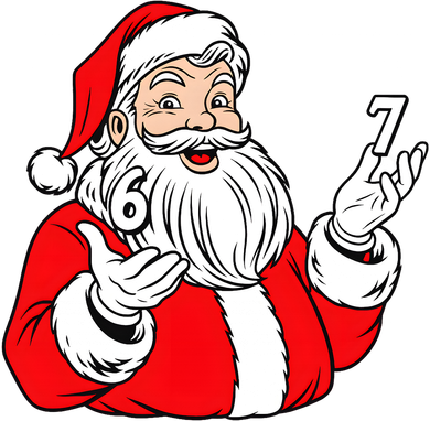 6-7 Santa Claus Christmas  Toddler T-Shirt