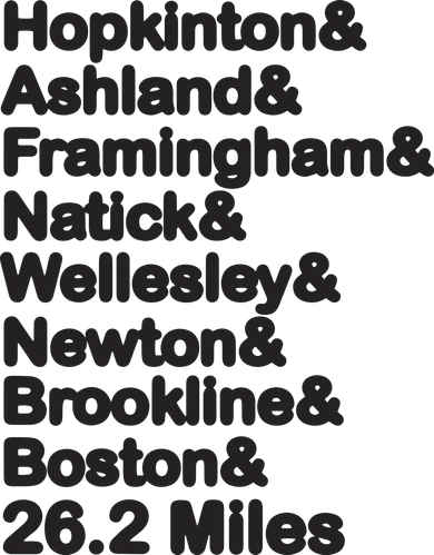 8 Boroughs Boston Running Marathon Running Hooded Wearable Blanket