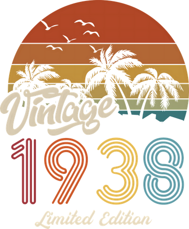 85th Birthday Vintage Limited Edition 1938 Kids T-Shirt