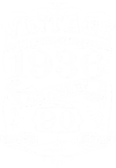 90th Birthday 1936 Vintage Quality Without Compromise  Kids Hoodie
