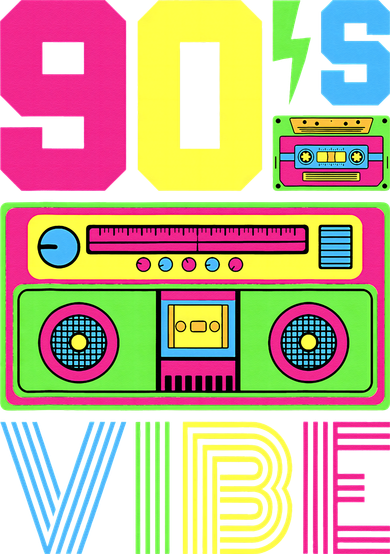 90s Vibe 1990 Style Fashion 90 Theme Outfit Nineties Costume Kids Hoodie
