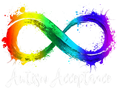 Autism Awareness Acceptance Rainbow Infinity Symbol Gift Women's Sweatshirt