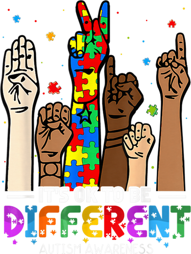 Autism Awareness Acceptance Wo Kid Its Ok To Be Different Women's Long Sleeve Shirt