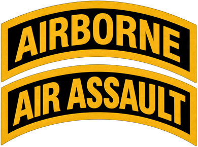 Airborne Air Assault Military Badge Emblem Women's Tank Top
