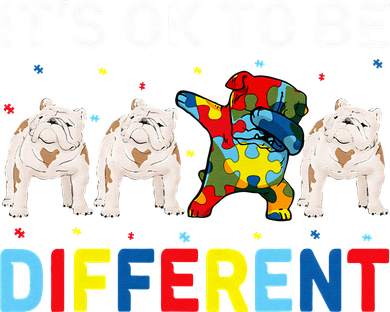 Autism Awareness Day Gift Funny Dabbing English Bulldog Coffee Mug
