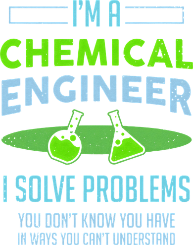 A Chemical Engineer I Solve Problems Chemical Engineering Mousepad
