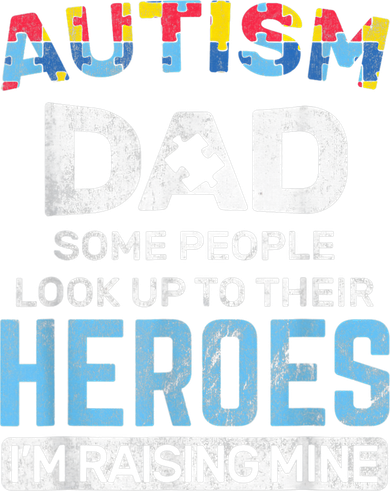 Autism Dad Autism Awareness Autistic Spectrum ASD Ornament