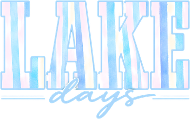 Ake Days Striped Summer Preppy Cottage Coastal Kids T-Shirt