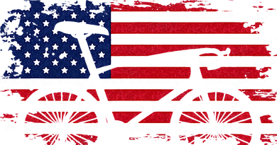 American Flag Road Biking Cycling Apparel Bicycle Cycling Hooded Wearable Blanket