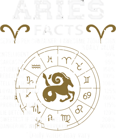 Aries Facts Zodiac Sign Women's Long Sleeve Shirt