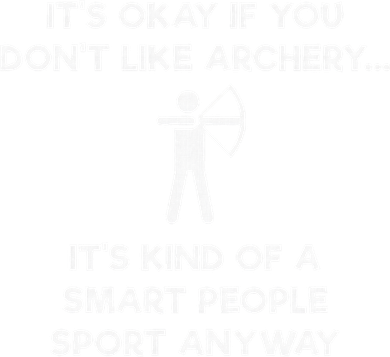 Archery Gift Funny Archery Smart People Kids T-Shirt