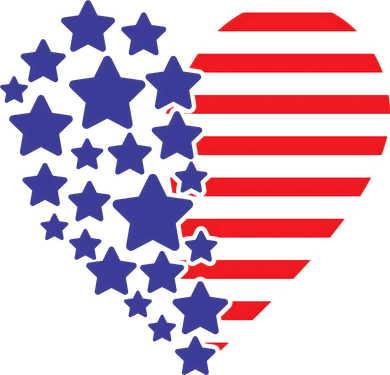American Heart Flag Tumbler