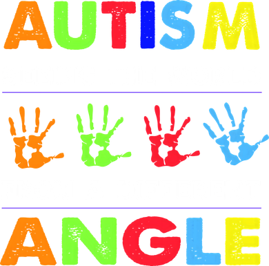 Autism Hand Prints Seeing The World From A Different Angle Backpack
