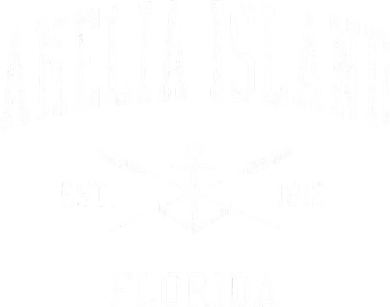 Amelia Island FL Vintage Crossed Oars & Boat Anchor Sports Women's Long Sleeve Shirt