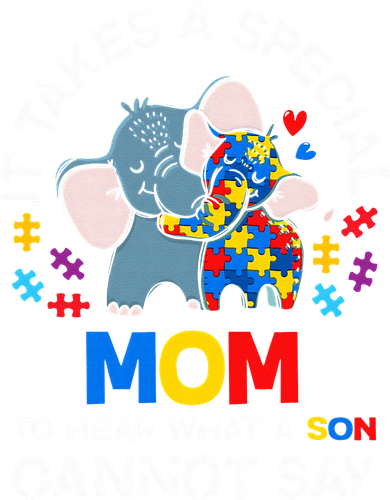 Autism It Takes A Special Mom Autistic Son Proud Autism Mom Women's Hoodie