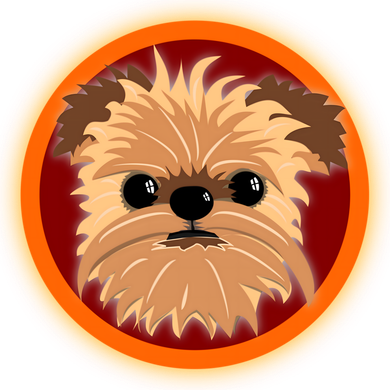 A Must Have Brussels Griffon Coat Of Arms Meaningful Gift Button