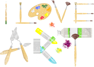 Art Major Painting Valentines Day Gift Sketch Drawing Artist Gift Coffee Mug