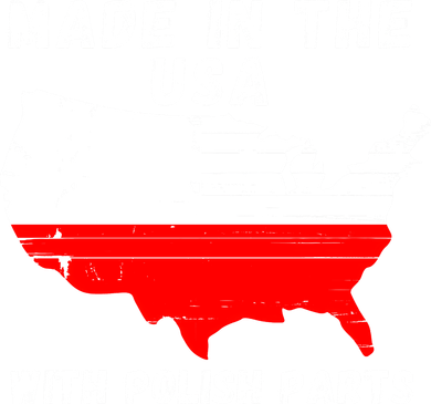 American Made With Polish Parts Polish Pride Poland USA Mousepad