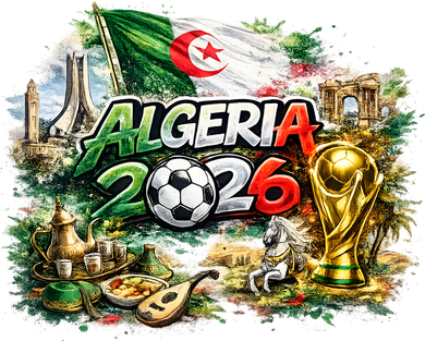 Algeria North America Soccer Tournament 2026 Women's Long Sleeve Shirt