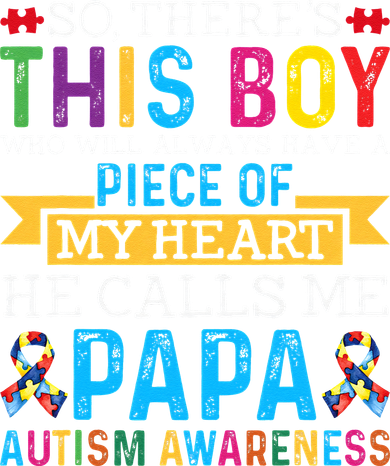 Autism Papa Autism Awareness Support Autism Motivational Coffee Mug