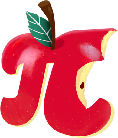 Apple Pi Day Funny Math Nerd Pie Teacher 3 14 Constant Gift Long Sleeve Shirt