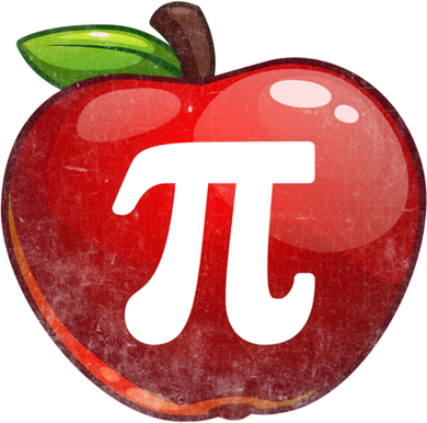 Apple Pi Day Great Gift Funny Math Nerd Pie Teacher 3 14 Gift Ceramic Ornament