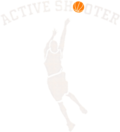 Active Shooter Basketball Lovers funny player 11oz C Handle Ceramic Mug