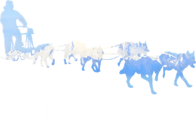 Alaska Sled Dogs Mushing Gift Sled Dog Team Snow Mountain Scene Gift Pajama Set