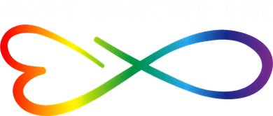Accept Understand Love Neurodiversity Infinity Autism Coaster