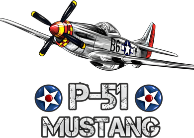 American World War 2 Pcool Gift51 Mustang Fighter Airplane Gift Women's Sweatshirt