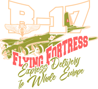 B 17 Flying Fortress Baby Bodysuit