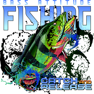 Bass Attitude Fishing Catch And Release Women's Dry Zone Grid Polo