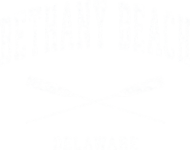 Bethany Beach Delaware Vintage Nautical Crossed Oars Women's Long Sleeve Shirt