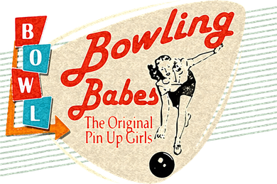 Bowling Babes Vintage Retro Matching Bowling Team Doggie Tank