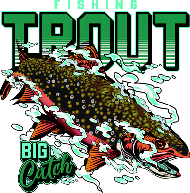 Big Catch Fishing For Trout Women's Tank Top