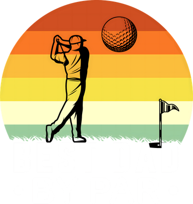 Best Dad By Par Golf T Golf Towel