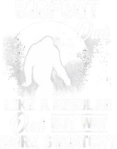 Bigfoot Dad Funny Sasquatch Bigfoot Fathers Day Toddler Long Sleeve