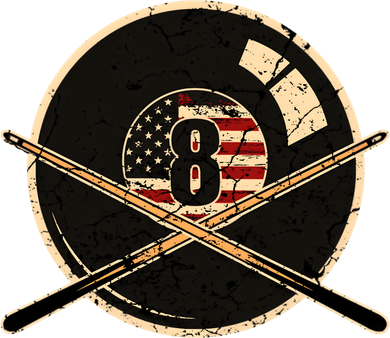 Billiards Eight Balls With American Flag Billiards Dad Gift For Father’s Day Tank Top