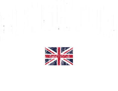 Brighton England Vintage Athletic Sports Design Cool Gift Women's Tank Top