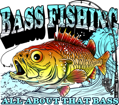 Bass Fishing All About That Bass Polo